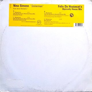 View Sinnerman (Felix Da Housecat's Heavenly House Mix) track details