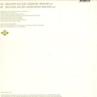 View Deliver Me (Lee Coombs Remix) track details