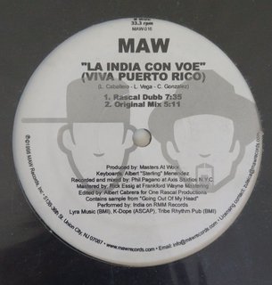 La India Con La Voe (Viva Puerto Rico) (MAW Tribin')