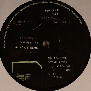 View The Worst Thing In The World (Gaiser's Possibly The Universe Remix) track details
