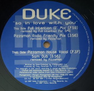 So In Love With You (Full Intention 12" Mix)
